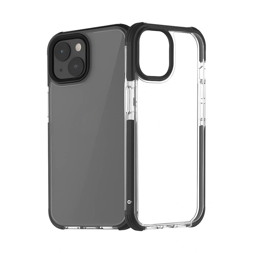 Black DEFENCE Phone Case Cover for iPhone 14