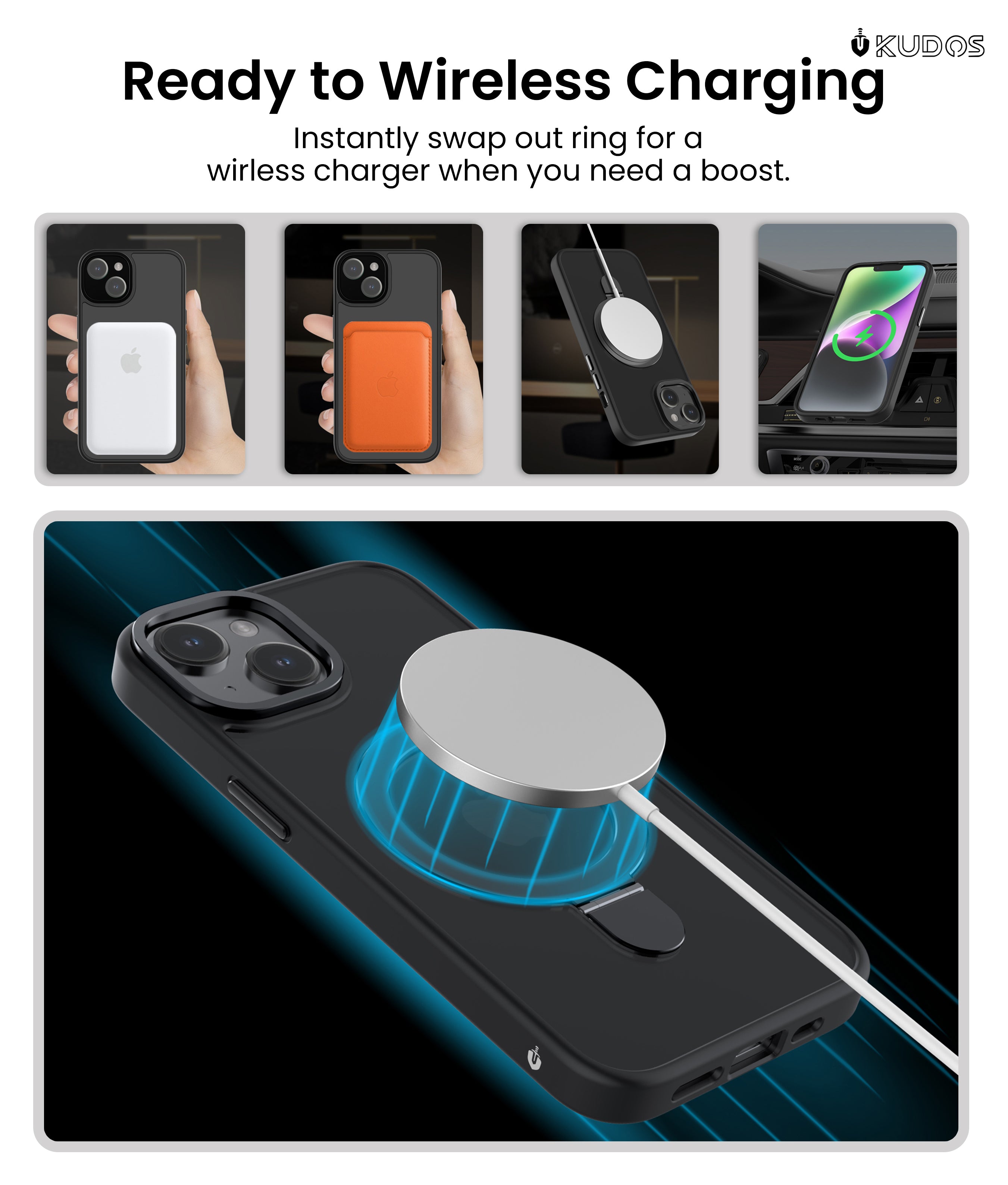 BLACK GUARDIAN Phone Case Cover for iPhone 15 Plus