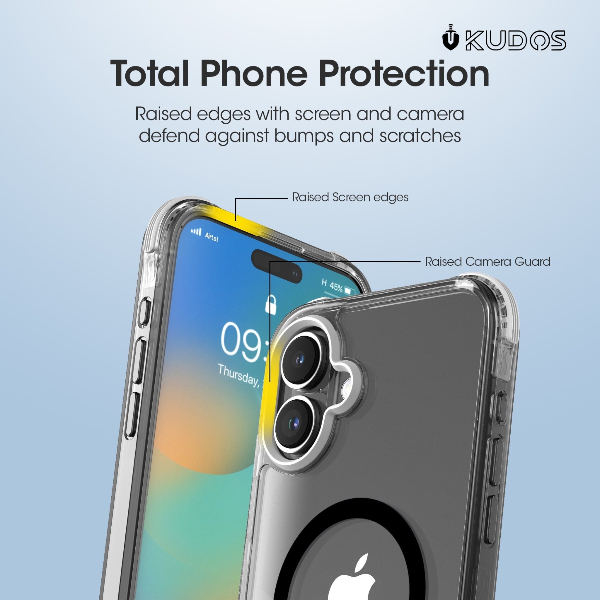 KUDOS Defence Case For iPhone 16 Plus