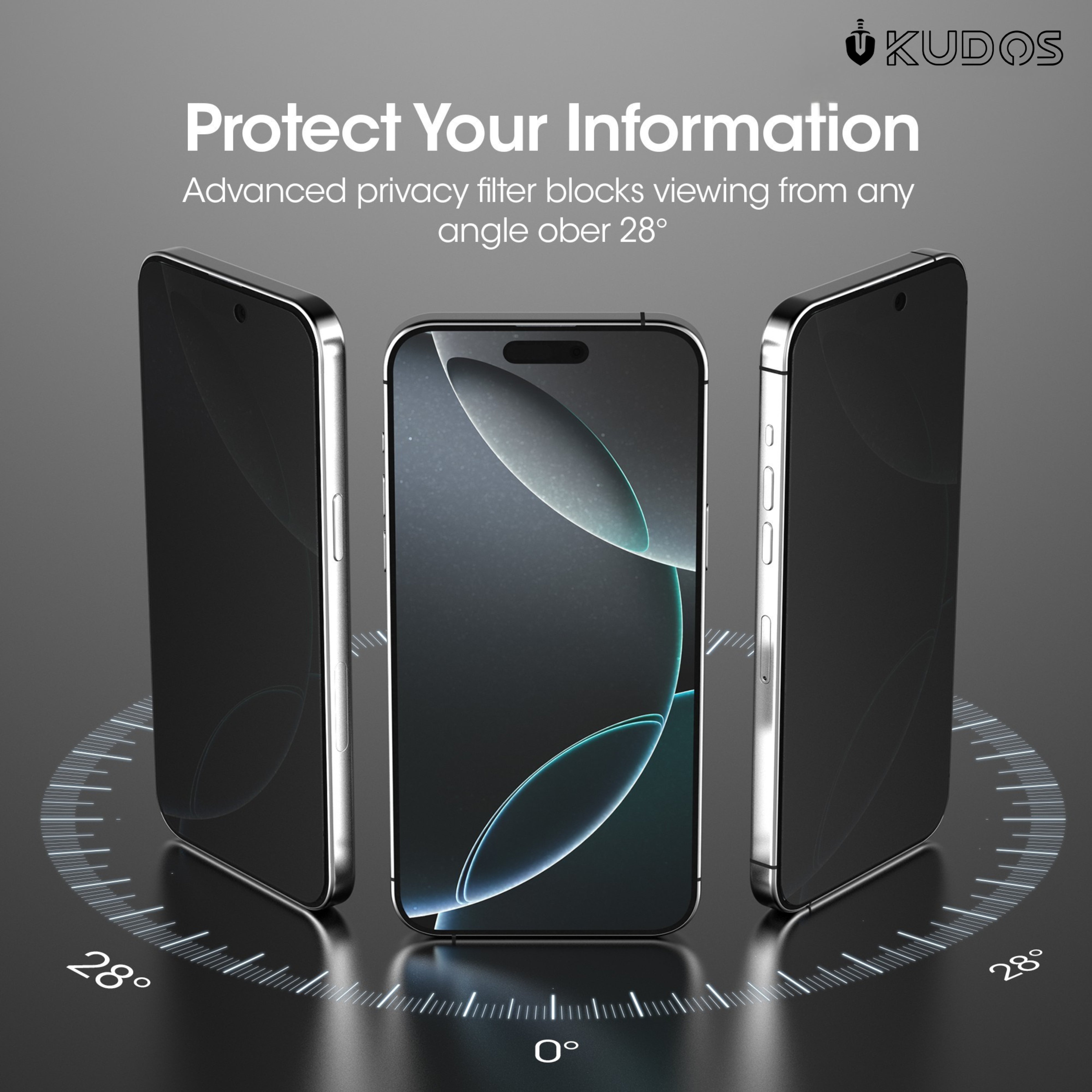 iPhone 15 Plus - Privacy Glass Screen Protector