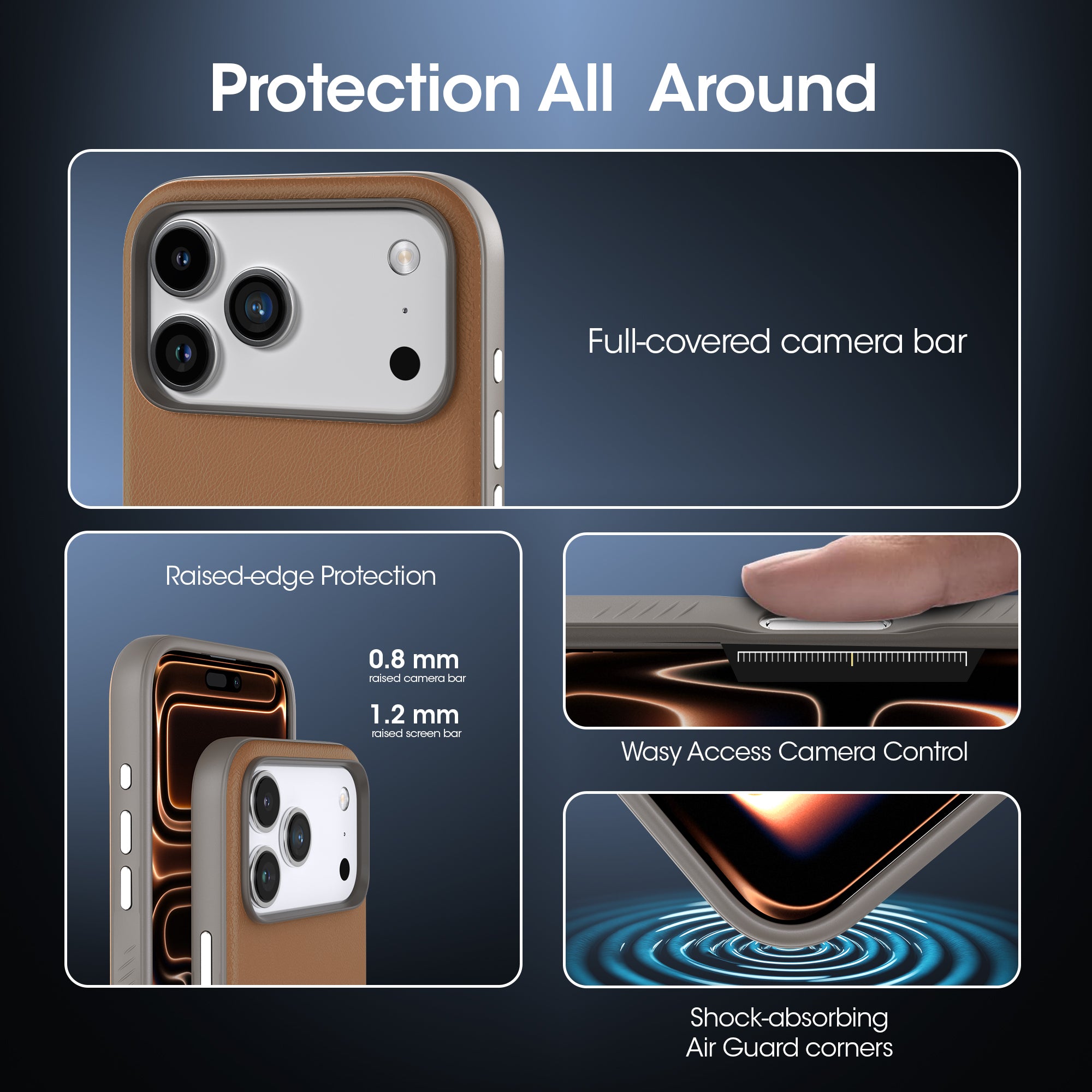 Kudos Chamois case for iPhone 17 Pro Max