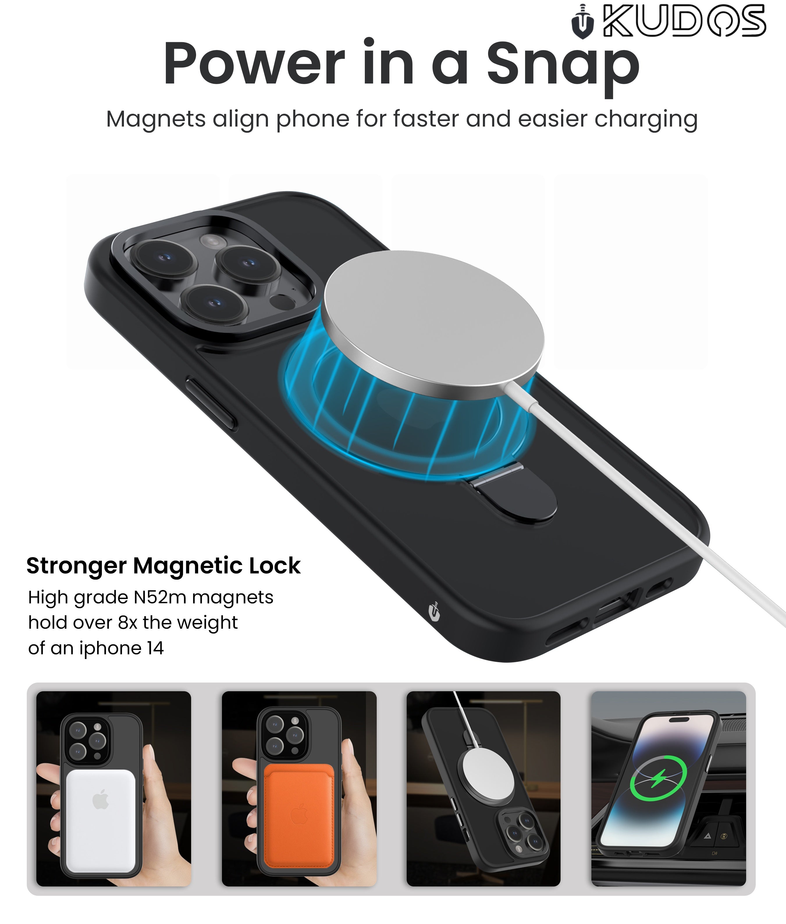 BLACK GUARDIAN Phone Case Cover for iPhone 15 Promax