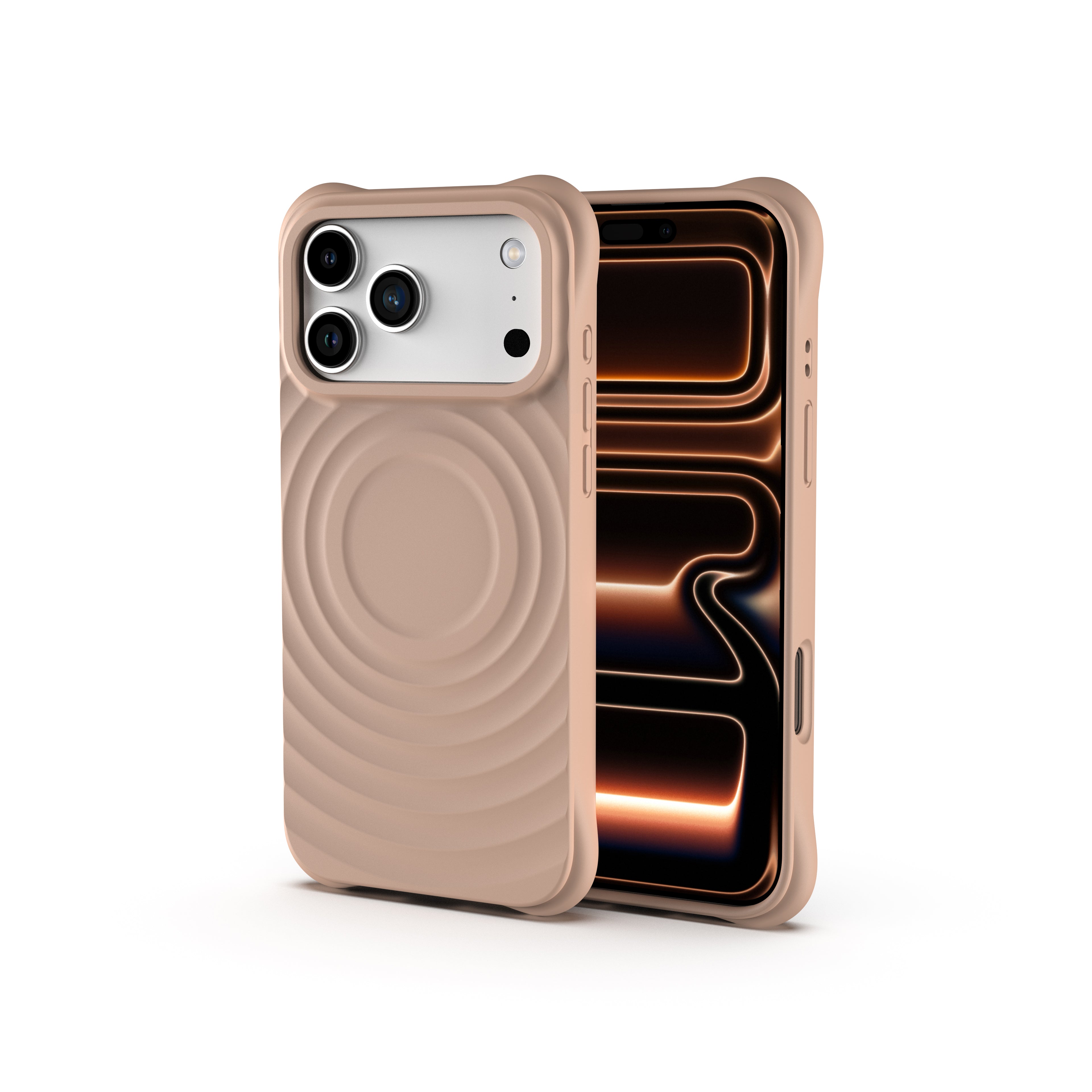 Kudos Ivory Silicia case for iPhone 17 Pro Max