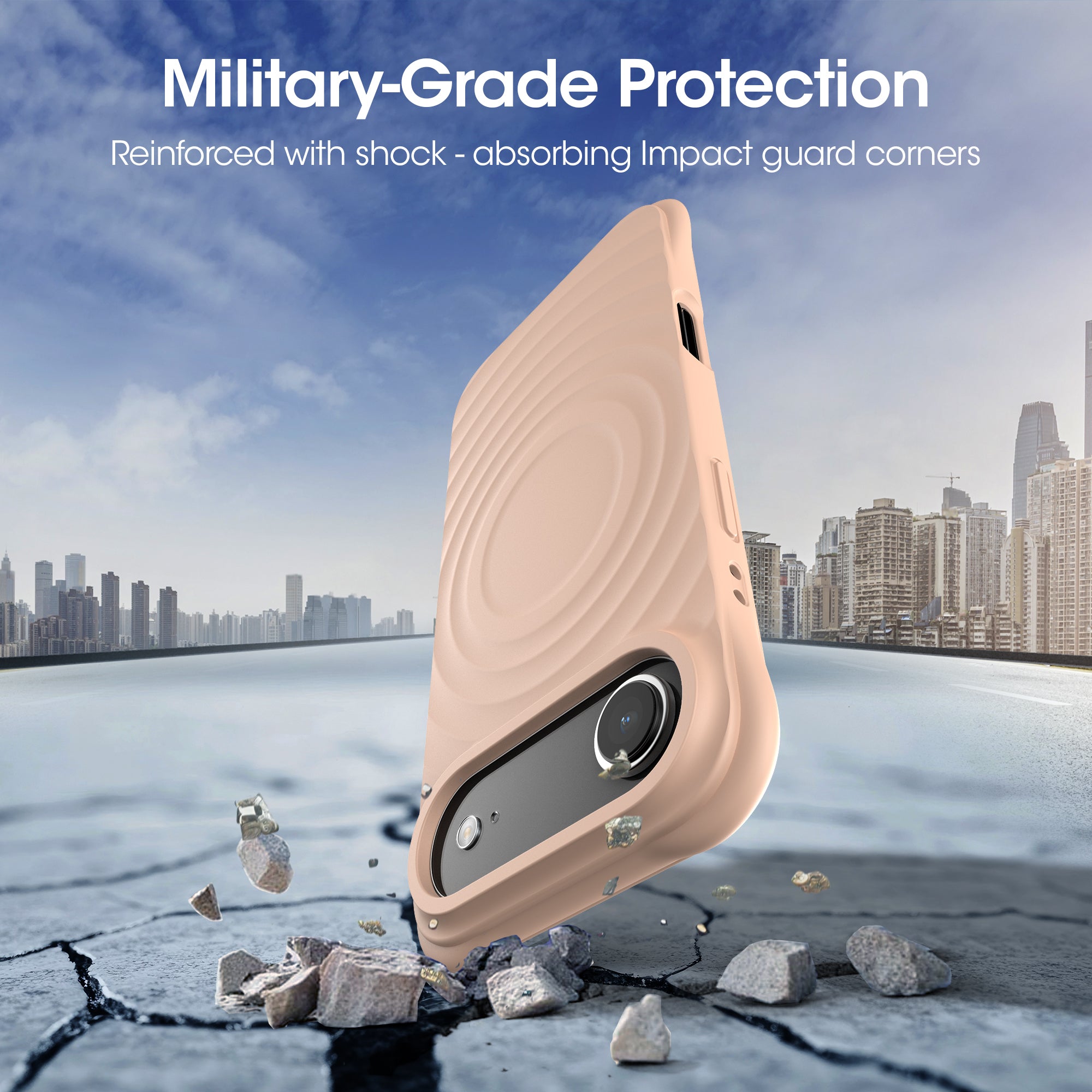 Kudos IVORY Silicia case for iPhone 17 Air