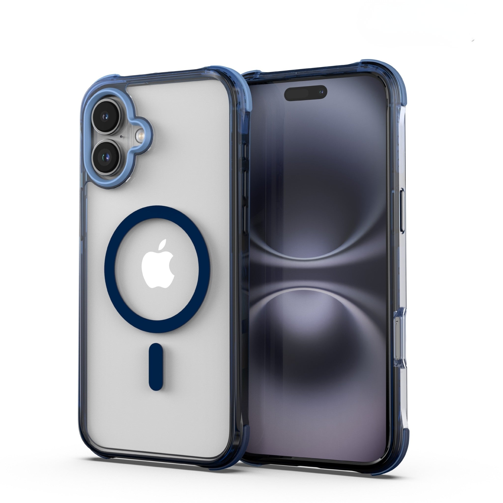 KUDOS Defence Cover Case - Transparent Shockproof Cover with Camera Protection, MagSafe Compatible