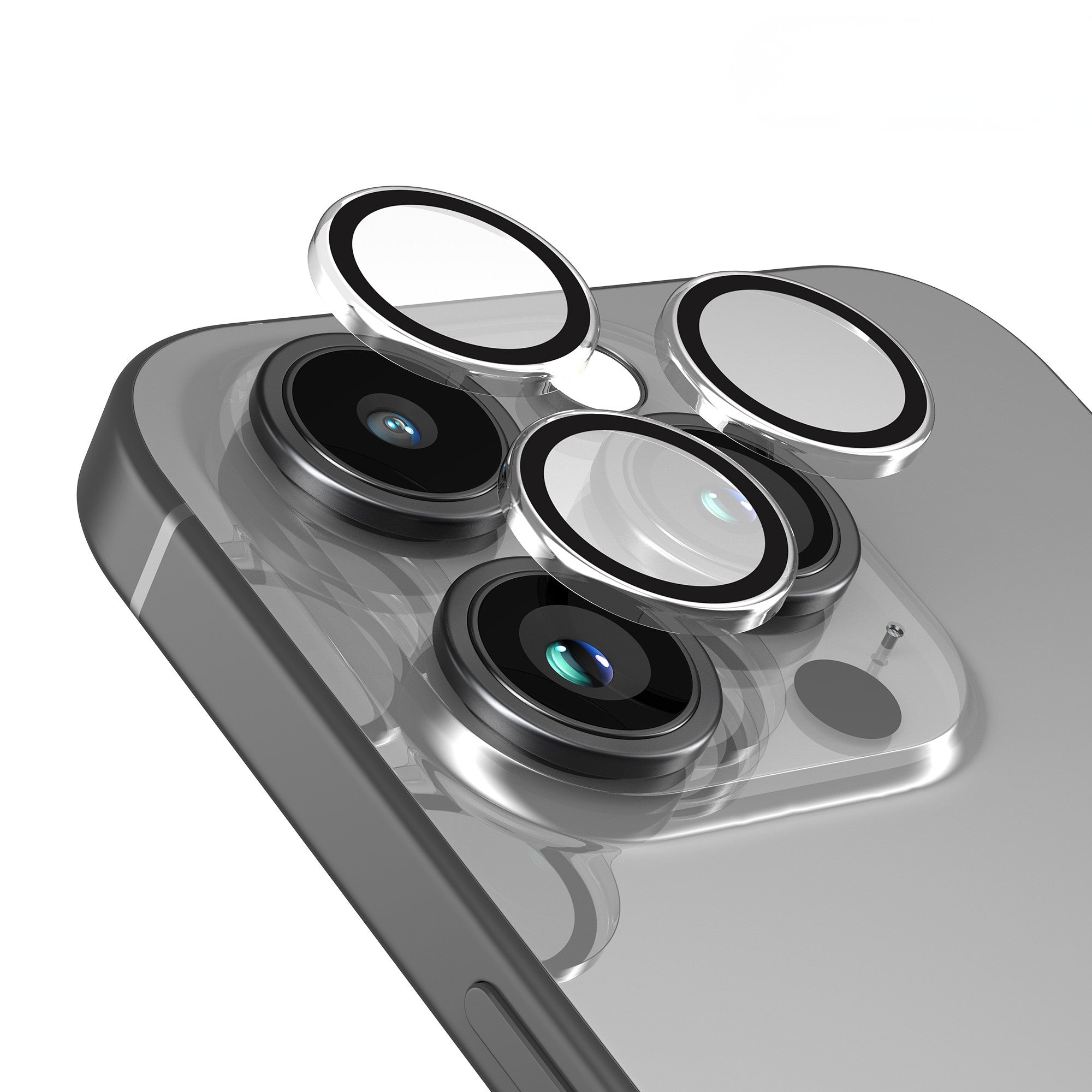 KUDOS Ultra-Clear Camera Lens Protector for iPhone 16 Pro