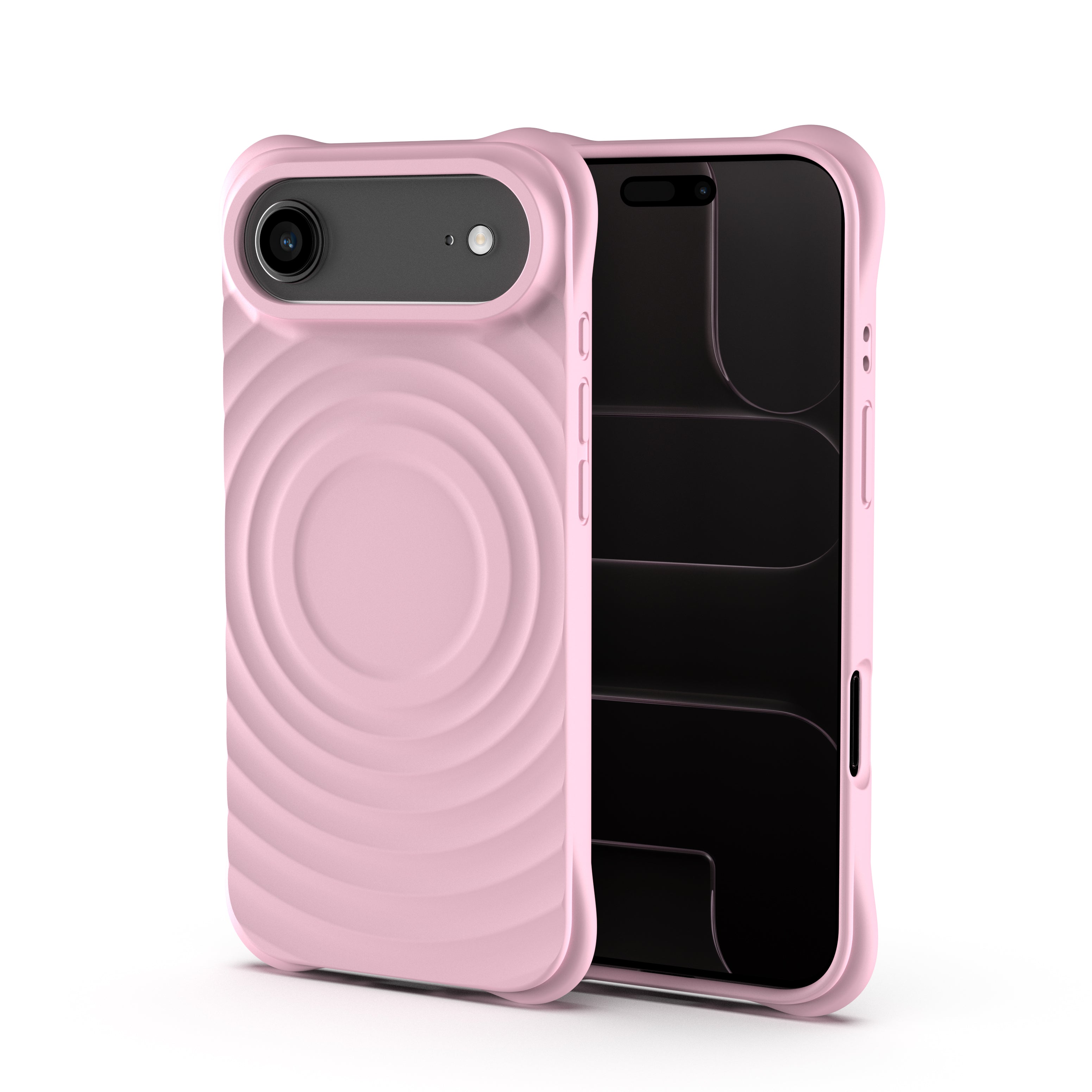 Kudos Rose Beige Silicia case for iPhone 17 Air