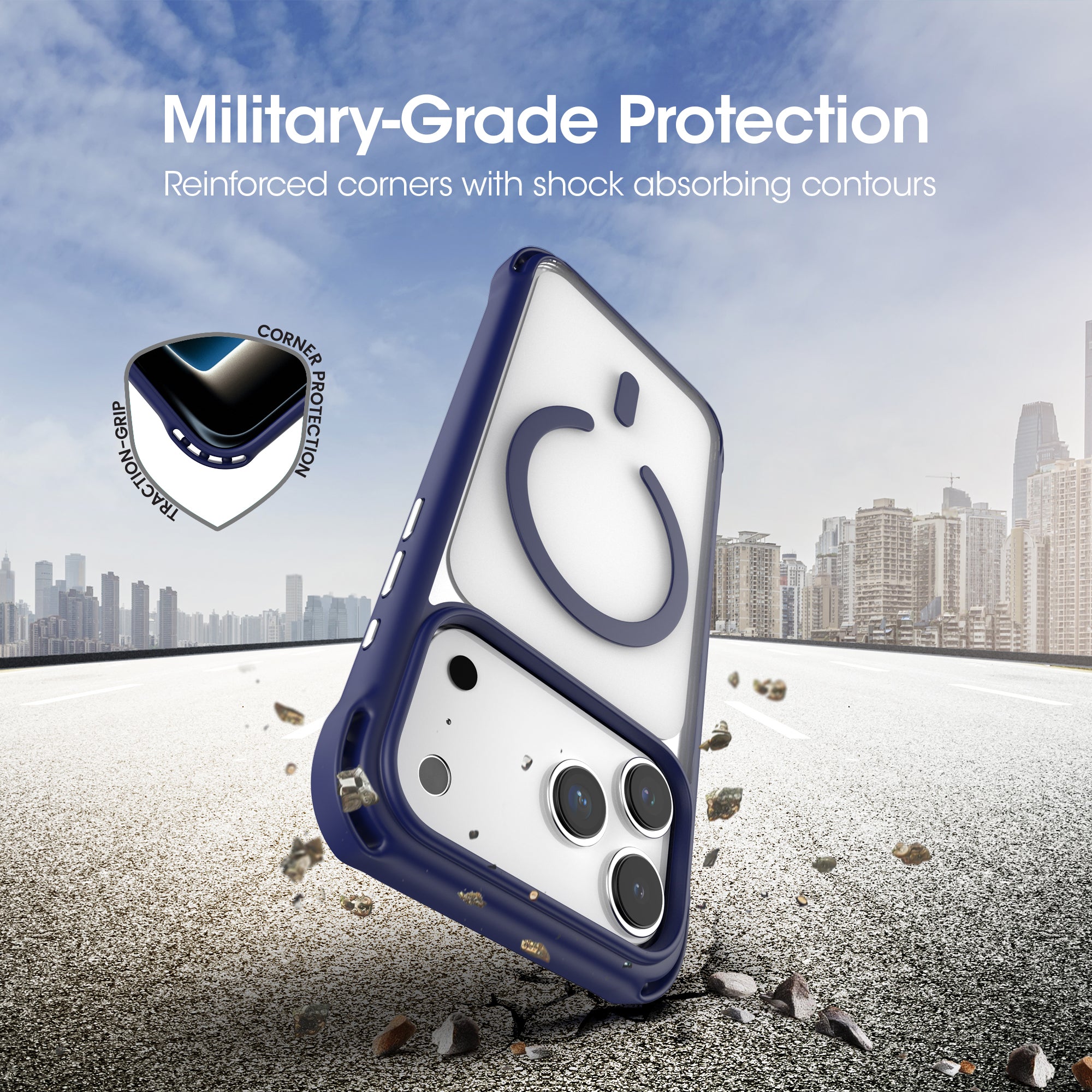 Kudos Armour case for iPhone 17 Pro Max