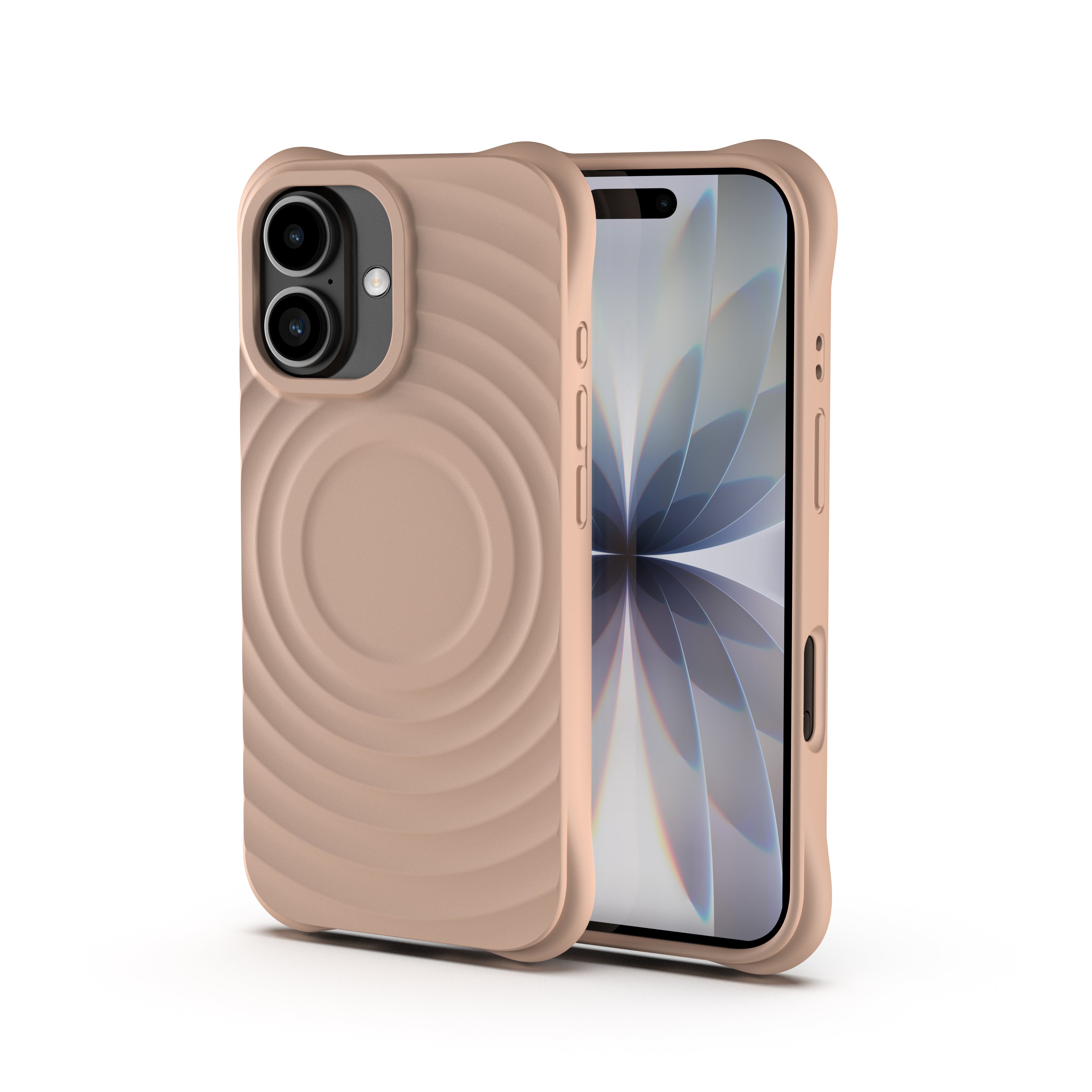 Kudos Ivory Silicia case for iPhone 17