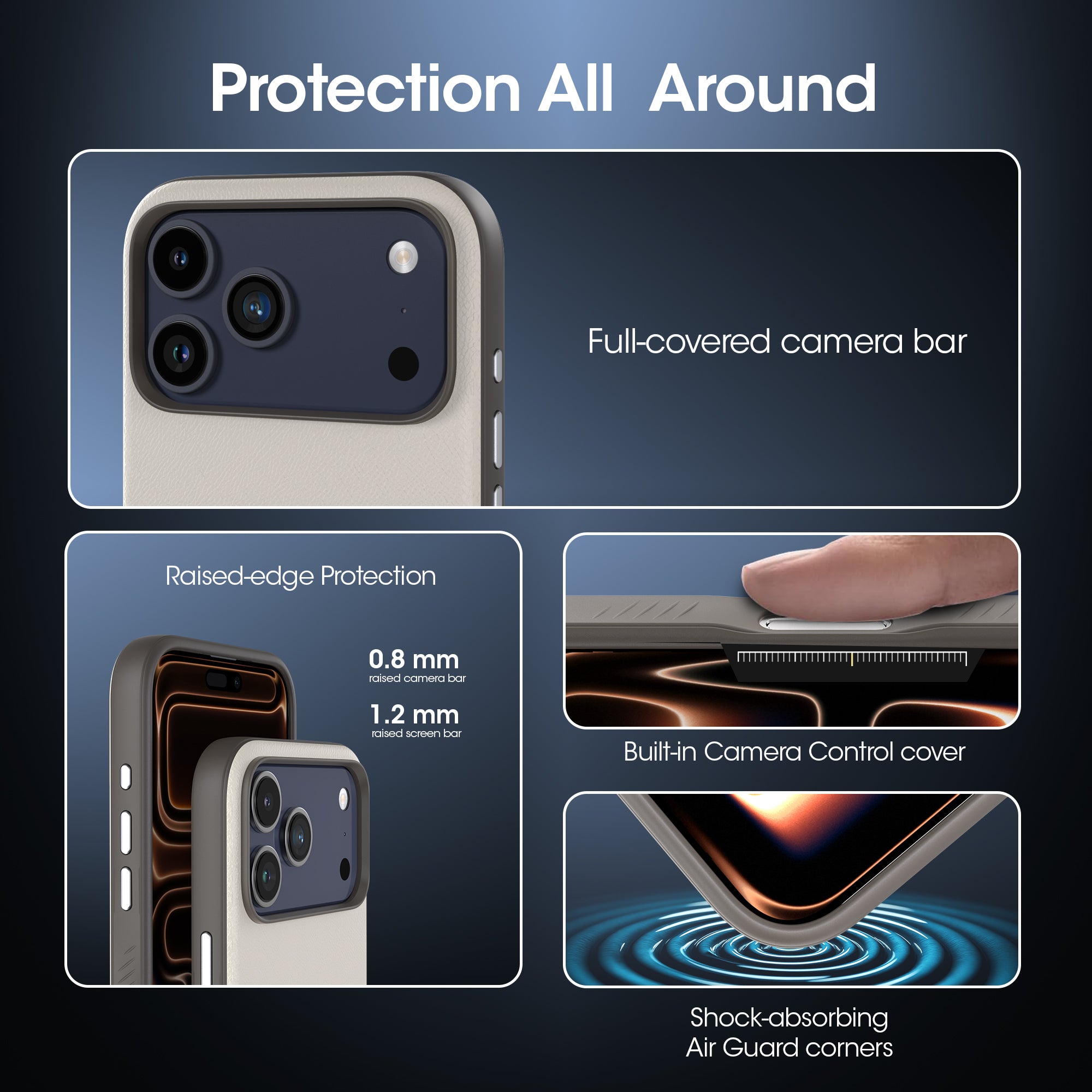 Kudos Chamois case for iPhone 17 Pro Max