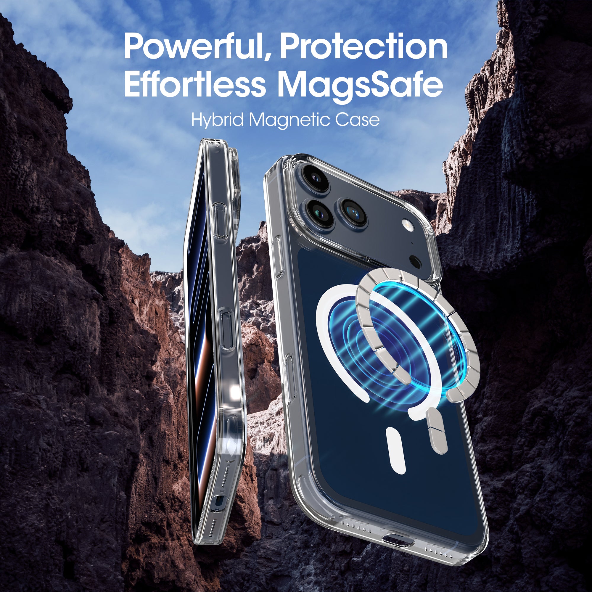 Kudos Clear case for iPhone 17 Pro Max