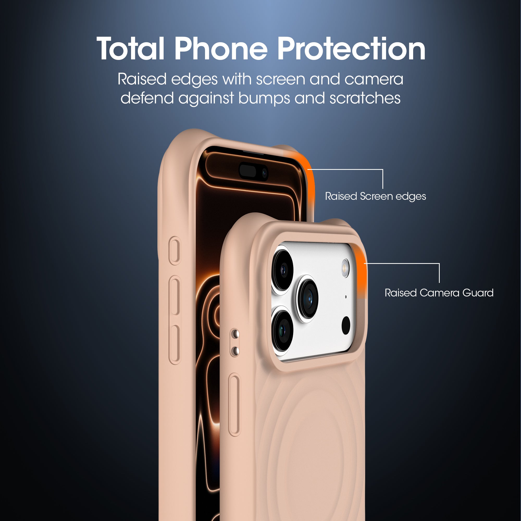 Kudos Ivory Silicia case for iPhone 17 Pro