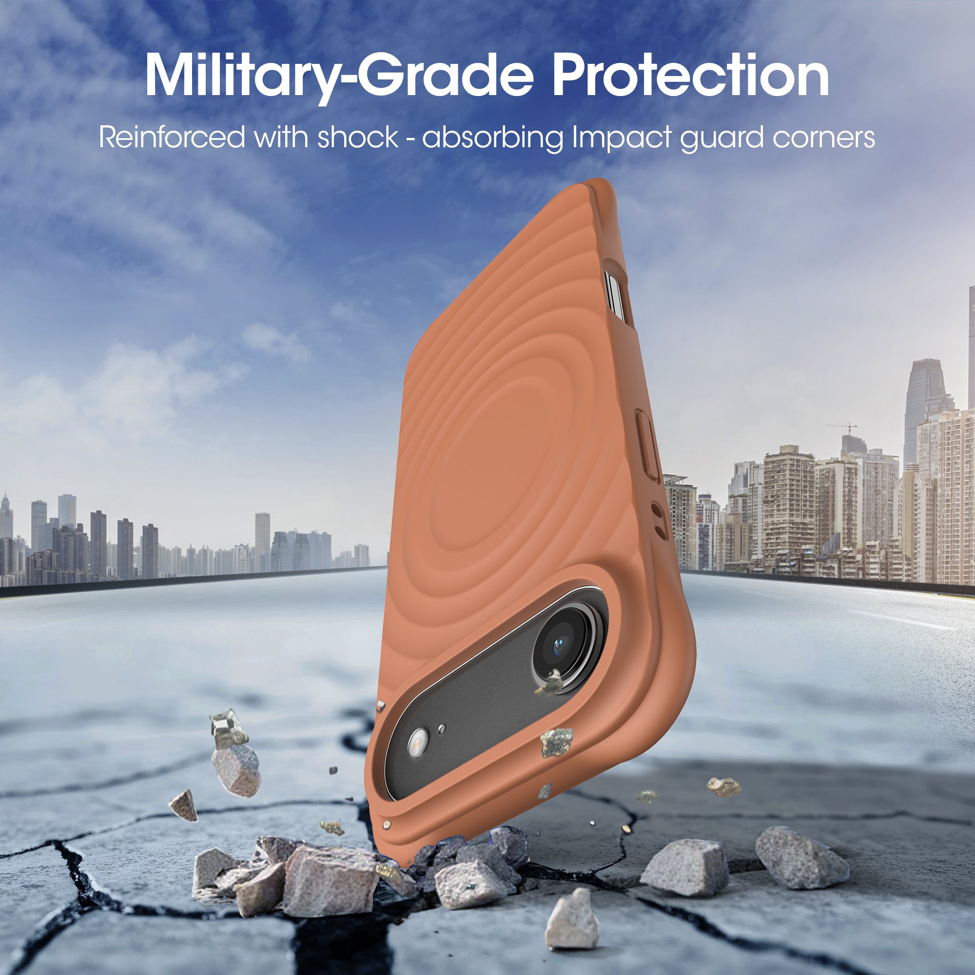 Kudos TAUPE Silicia case for iPhone 17 Air